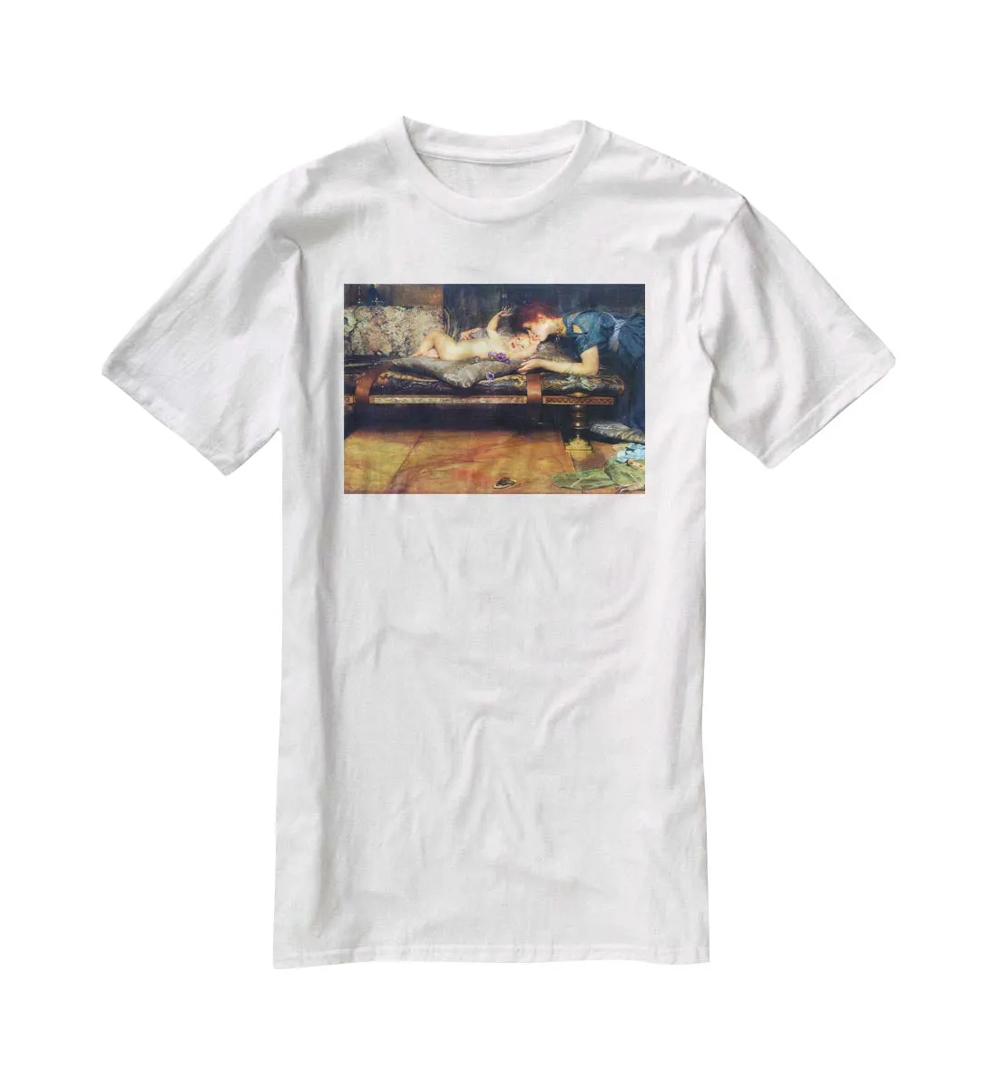 A paradise on earth detail by Alma Tadema T-Shirt