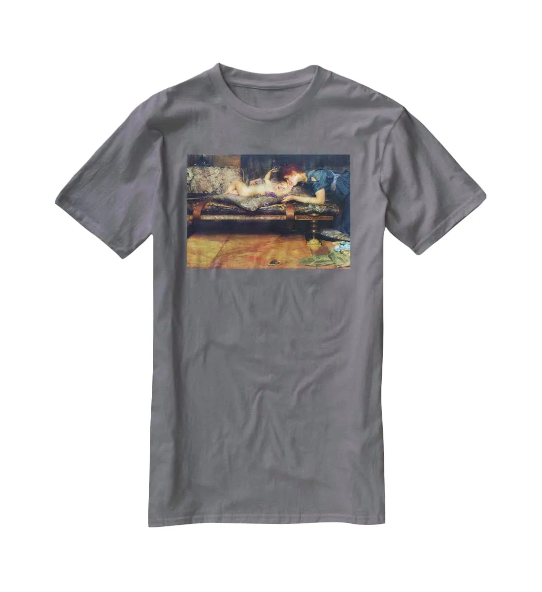 A paradise on earth detail by Alma Tadema T-Shirt