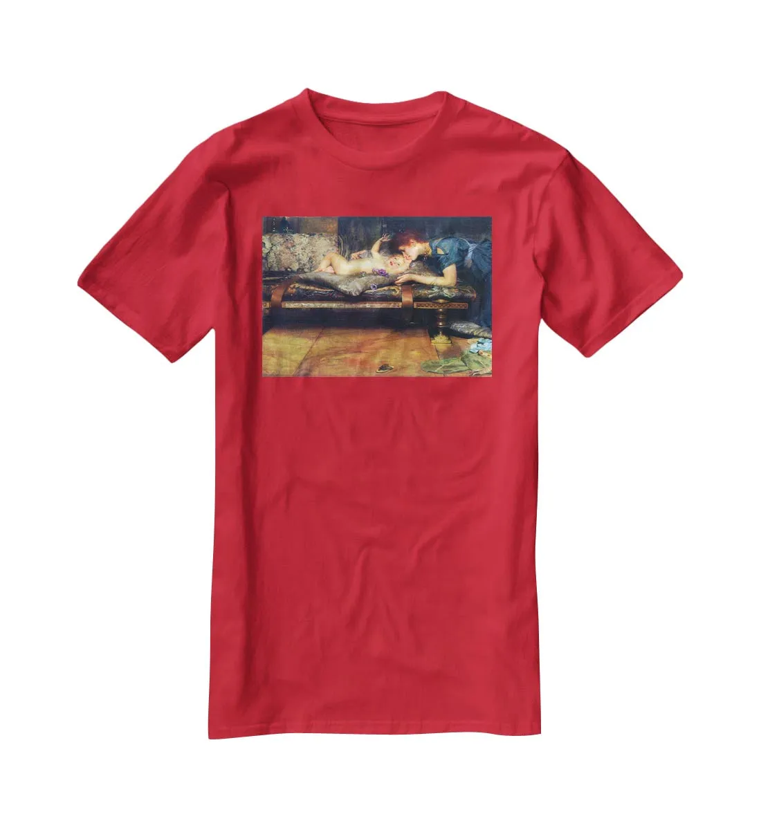 A paradise on earth detail by Alma Tadema T-Shirt