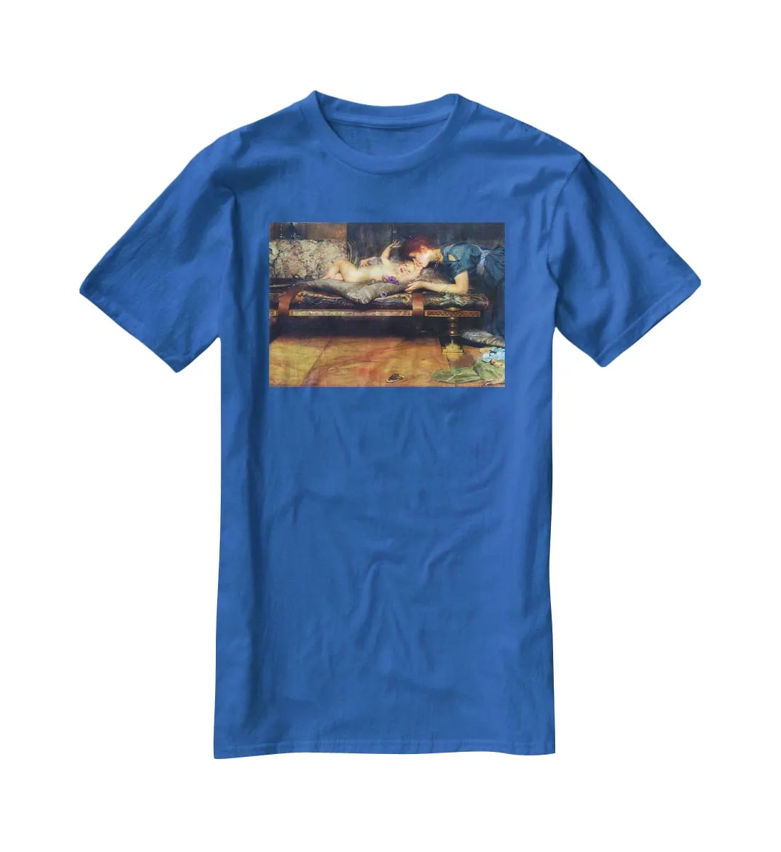A paradise on earth detail by Alma Tadema T-Shirt