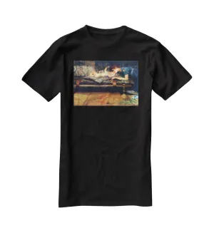 A paradise on earth detail by Alma Tadema T-Shirt