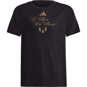 Adidas Messi El Mejor Del Mundo Youth Tee
