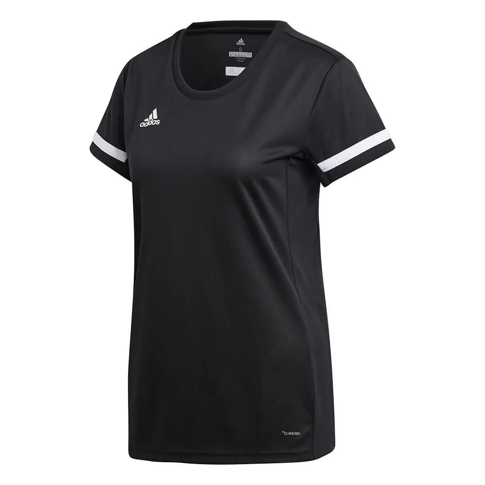 Adidas T19 Womens Short Sleeve Jersey Top