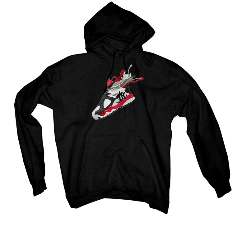 Air Jordan 8 “Paprika” Black T-Shirt (SPLASH SHOE)