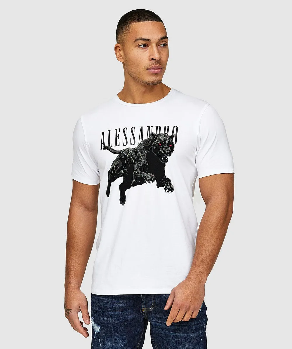 Alessandro Zavetti Sciopero T-Shirt Optic white