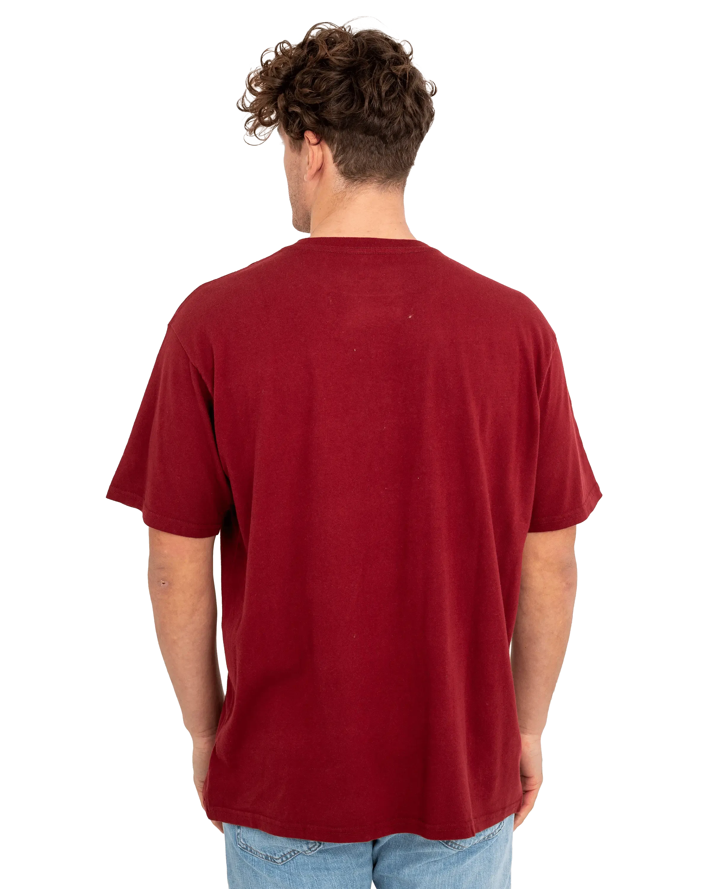 Alpha Line T-Shirt in Island Berry Garment Dye
