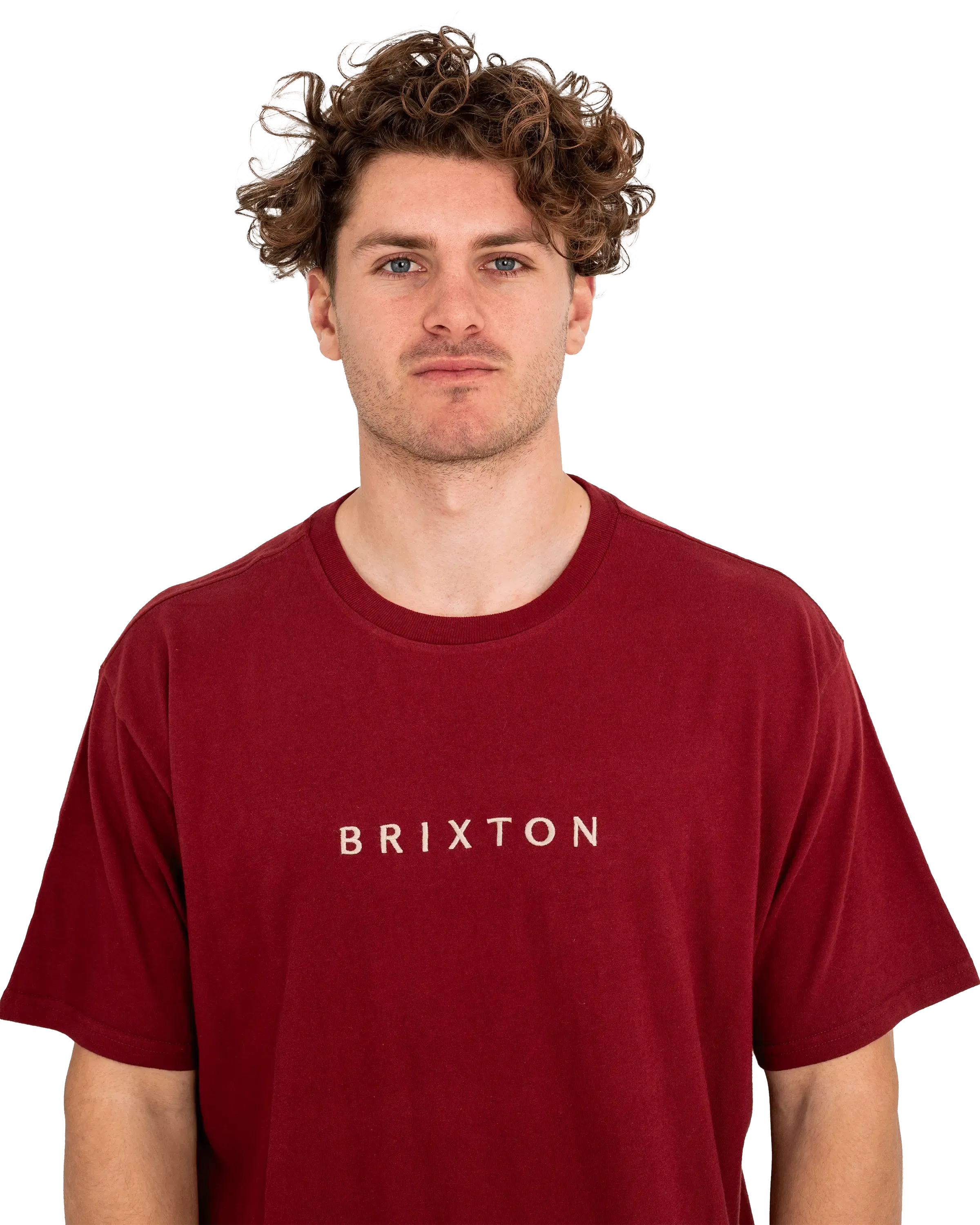 Alpha Line T-Shirt in Island Berry Garment Dye