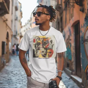Artistic Collage Graphic T-Shirt