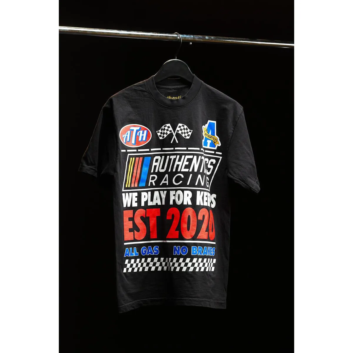 Authentics "All Gas" Tee - Black