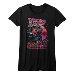 Back To The Future Synthwave Future Women's T-Shirt