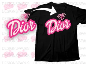 Barbie Dior Graphic Design Trendy Png Digital Download