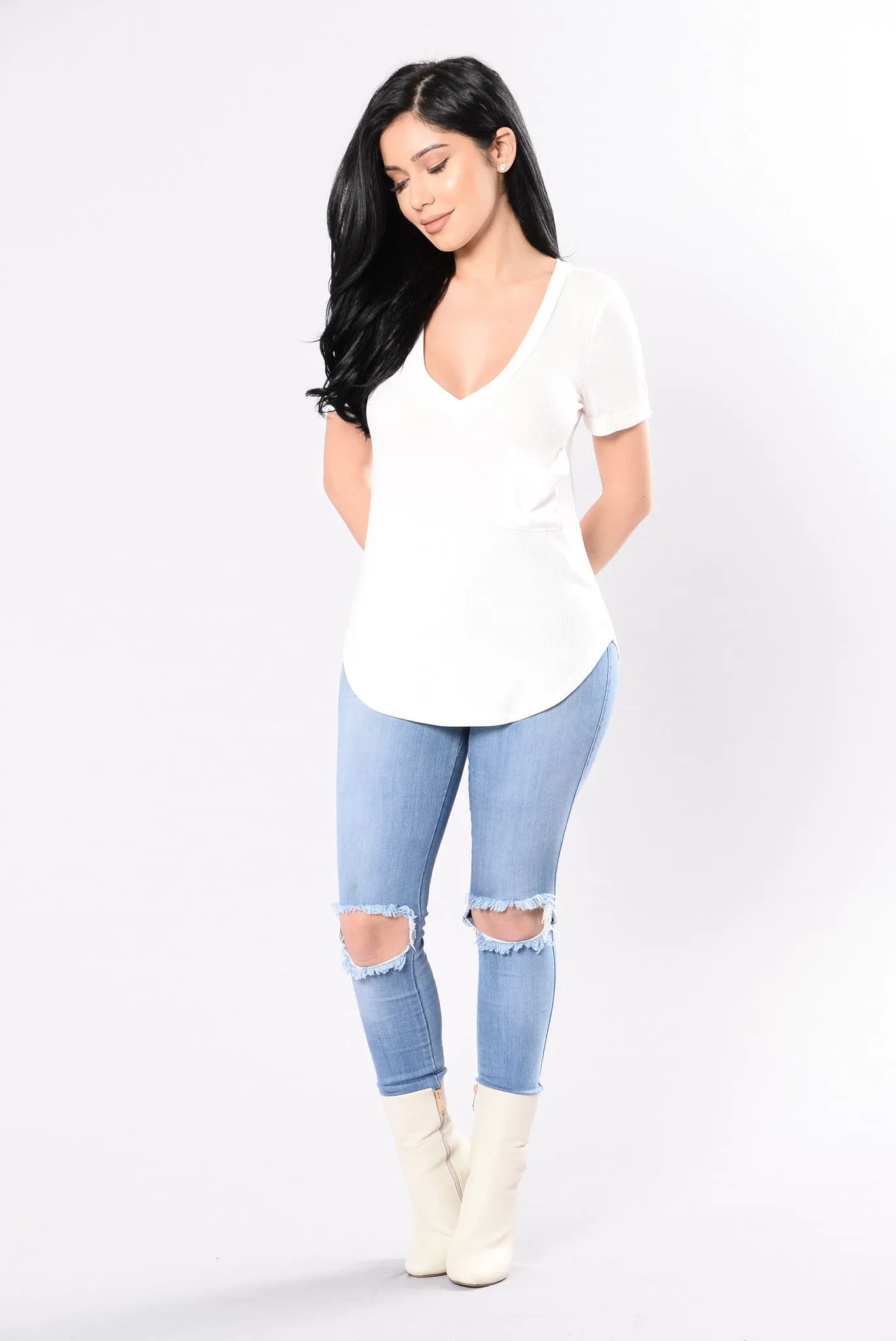 Be There In Seconds Flat Tee - Ivory