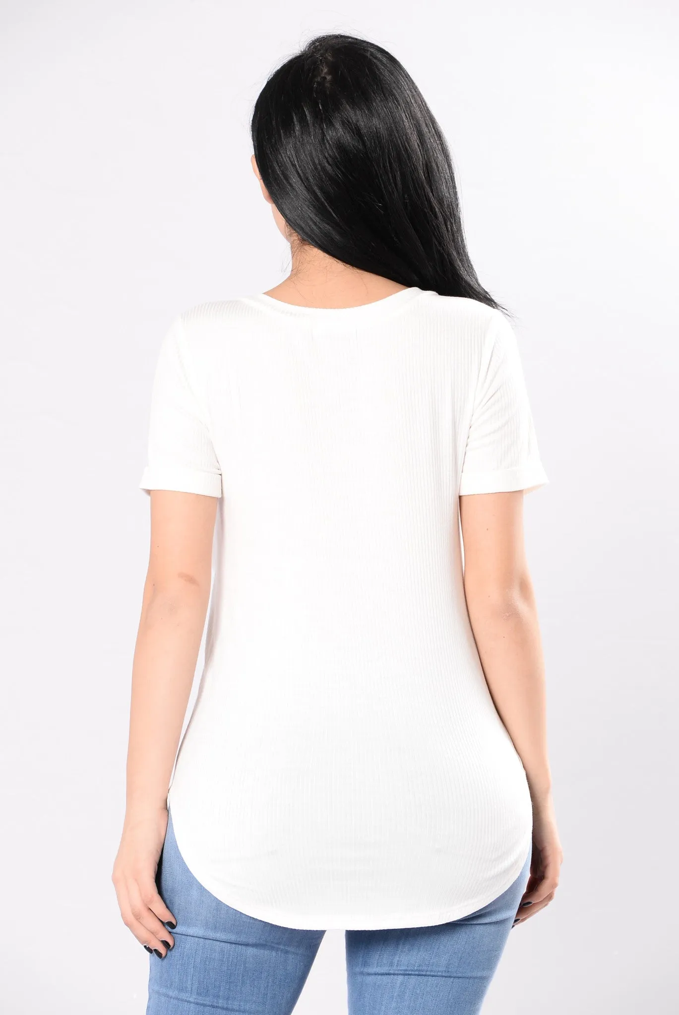Be There In Seconds Flat Tee - Ivory