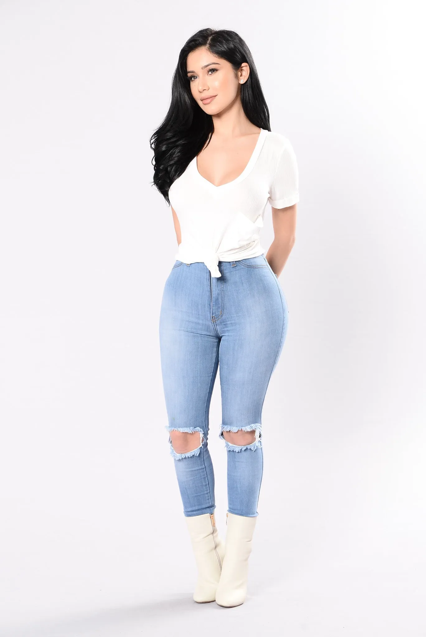 Be There In Seconds Flat Tee - Ivory