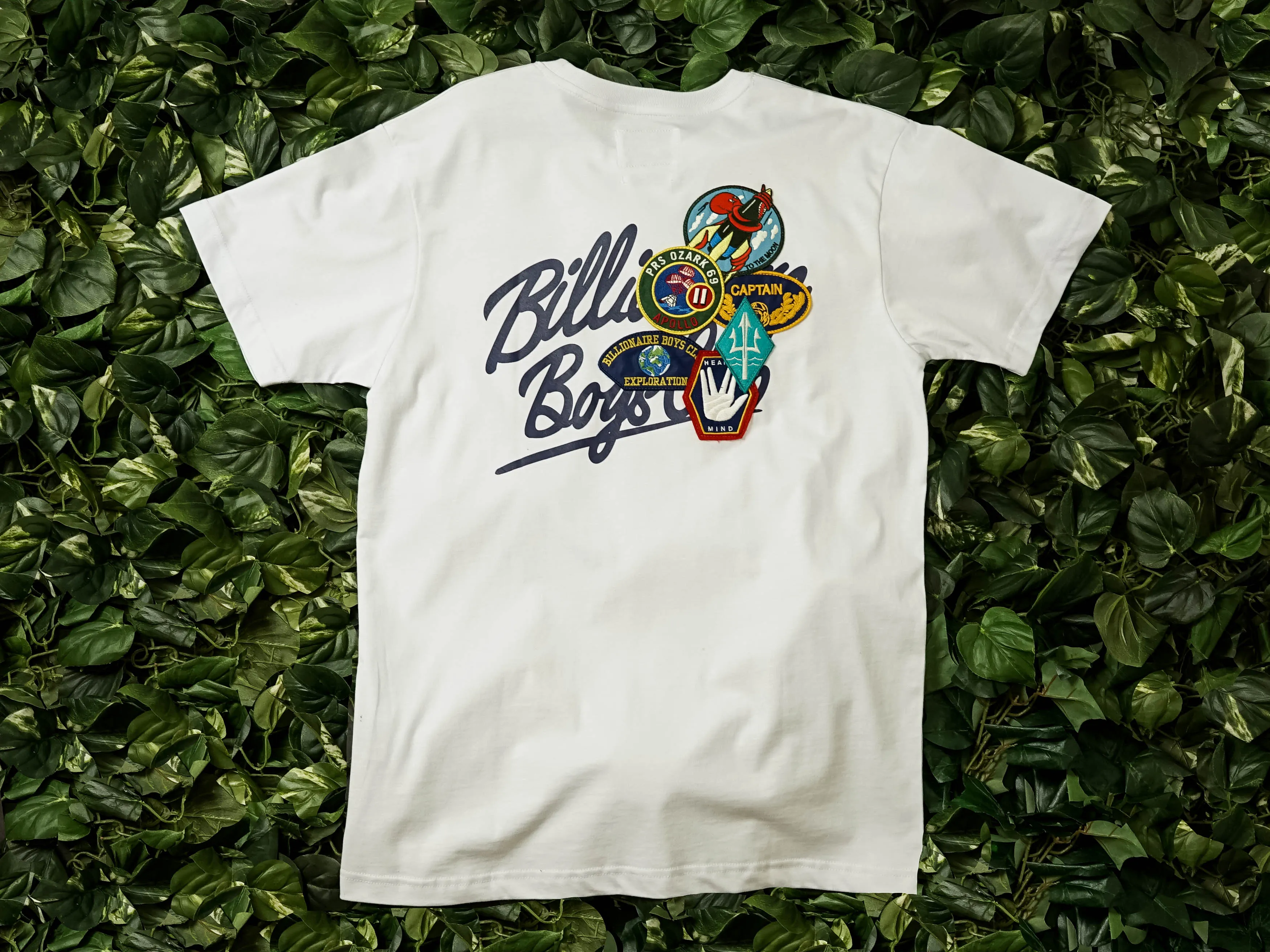 Billionaire Boys Club Script S/S Tee [891-7316-WHT]