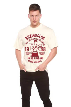 Boxing Club Men's Bamboo Viscose/Organic Cotton Short Sleeve Graphic T-Shirt