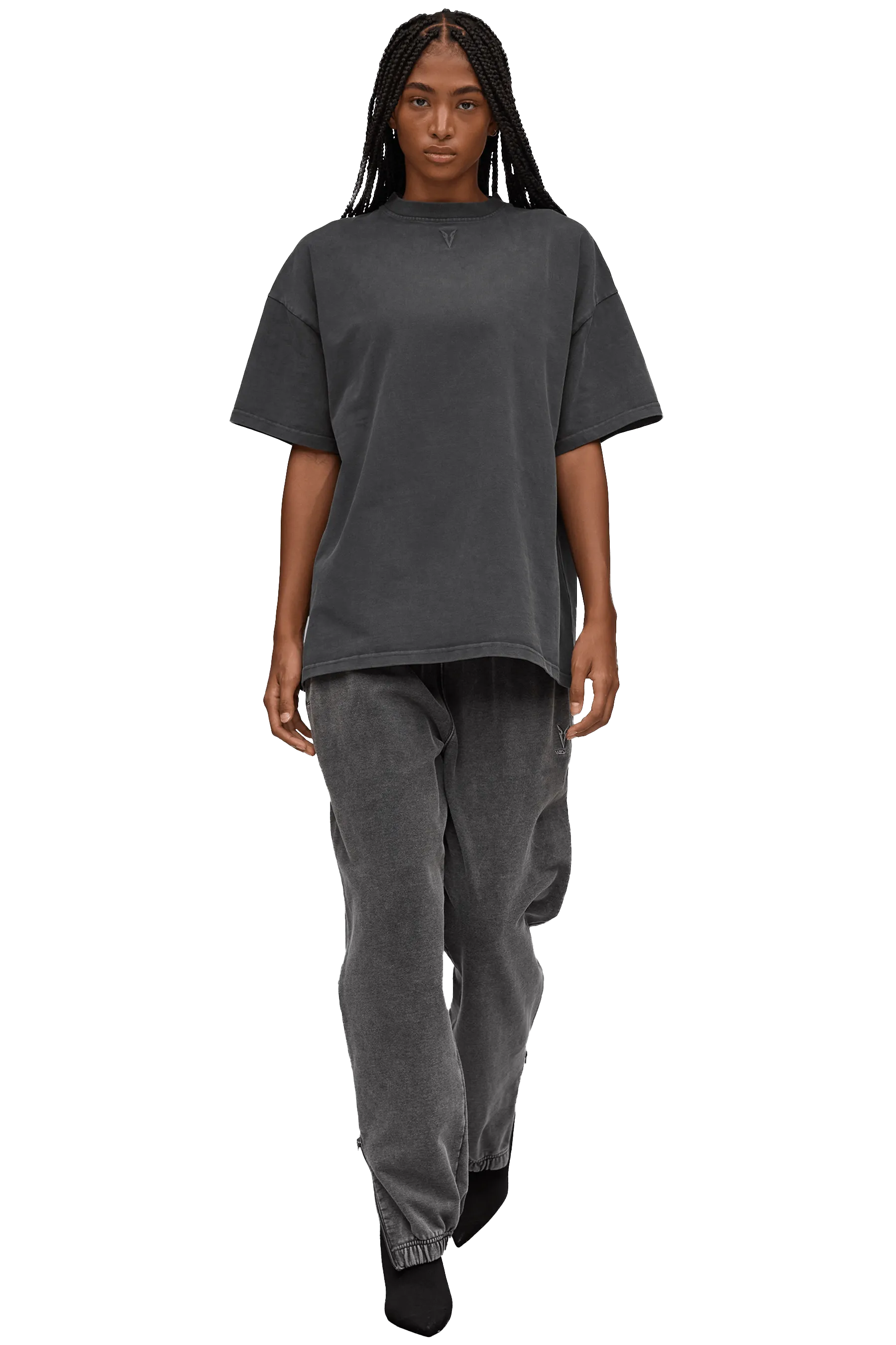 BOXY T-SHIRT - Gray Vintage