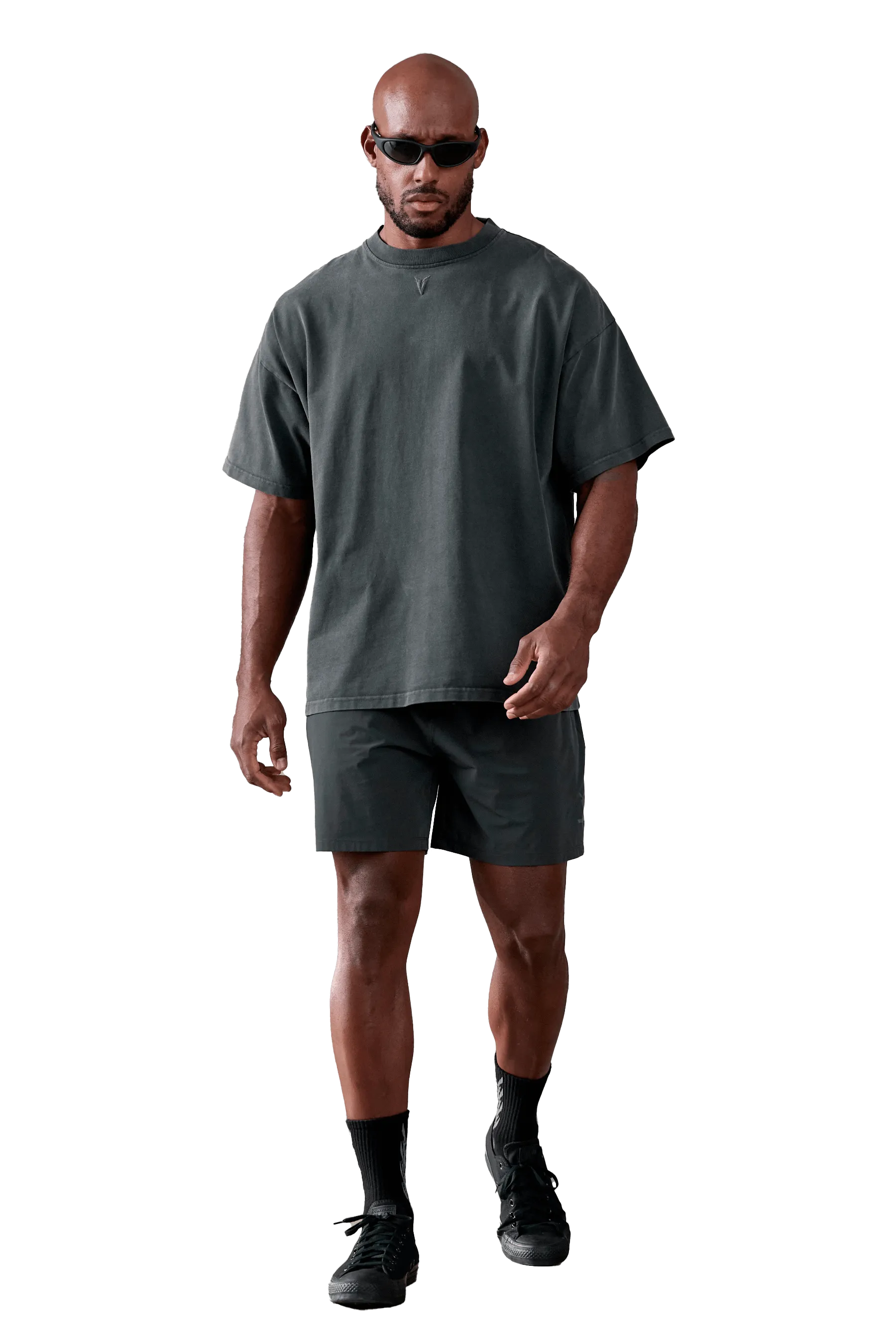 BOXY T-SHIRT - Gray Vintage
