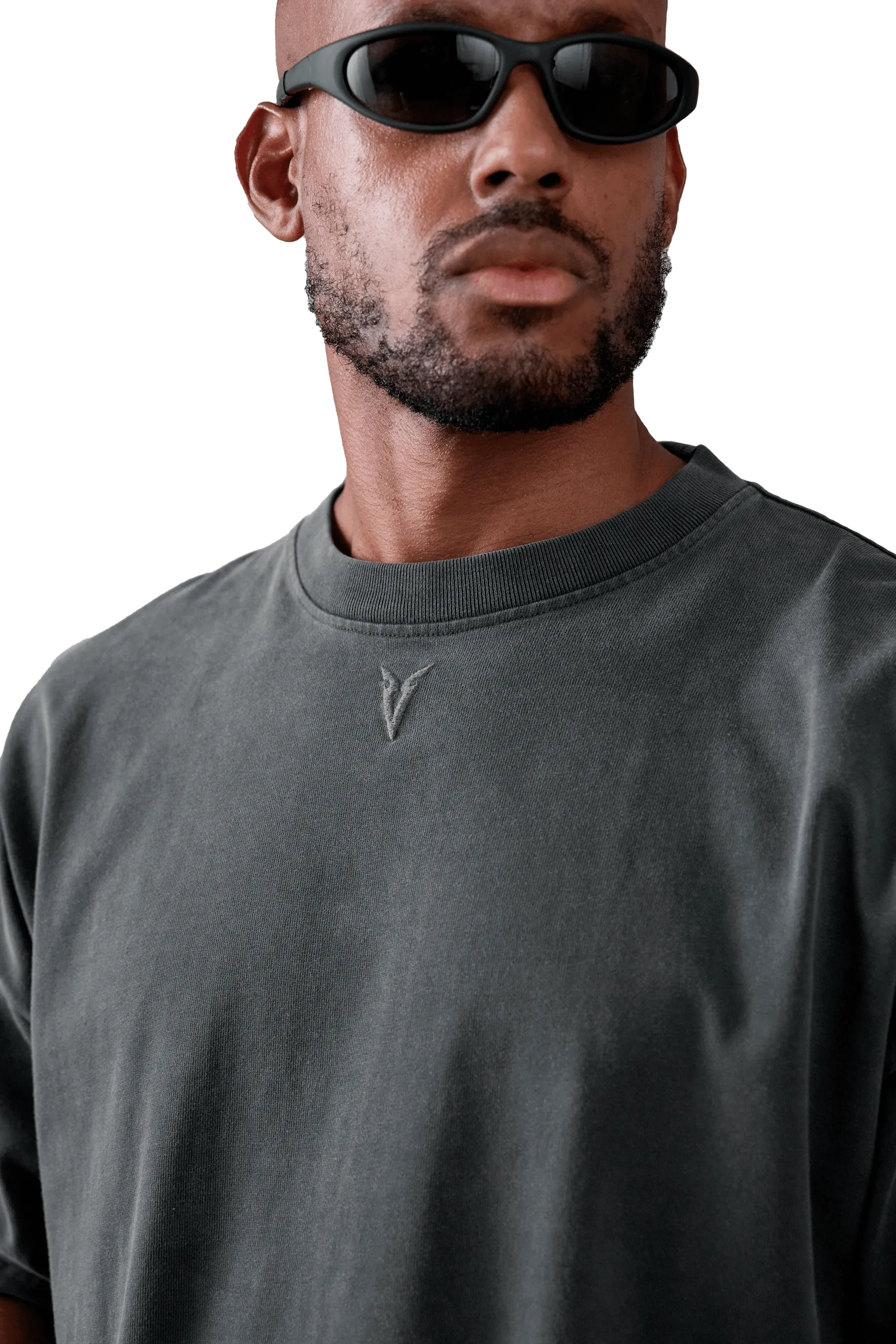 BOXY T-SHIRT - Gray Vintage