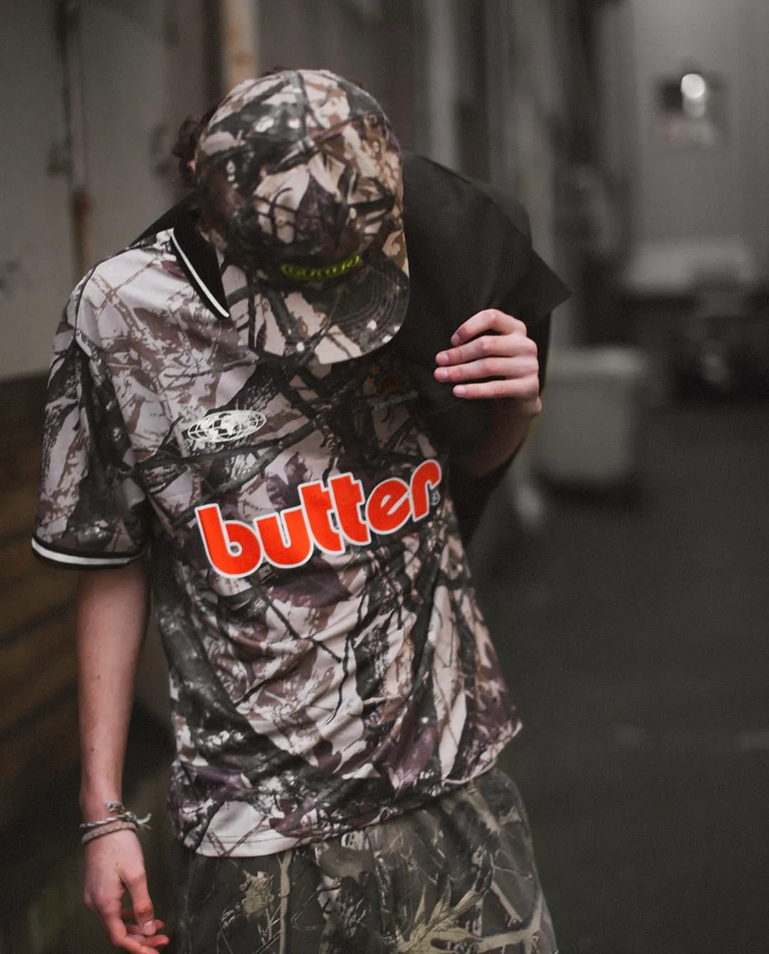 Butter Goods - Foliage Camo Jersey - Tan