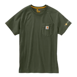 Carhartt Men's Moss Force Cotton S/S T-Shirt
