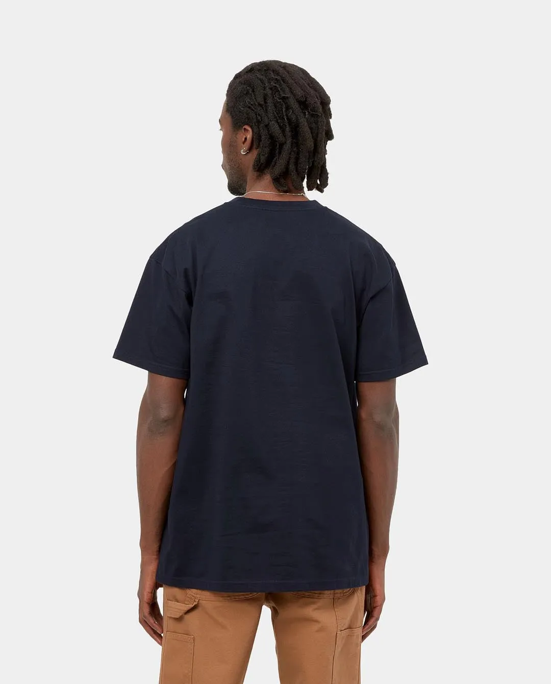 Carhartt WIP - Chase T-Shirt - Navy/Gold