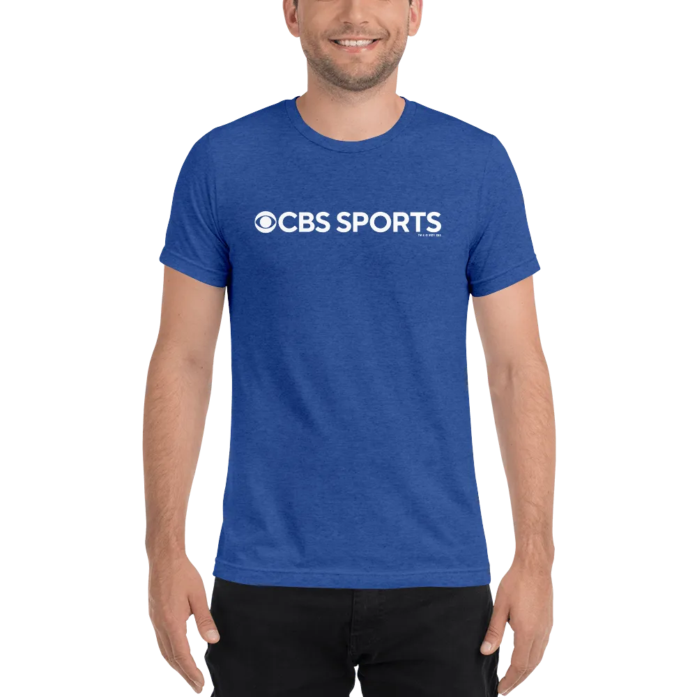 CBS Sports Logo Unisex Tri-Blend T-Shirt