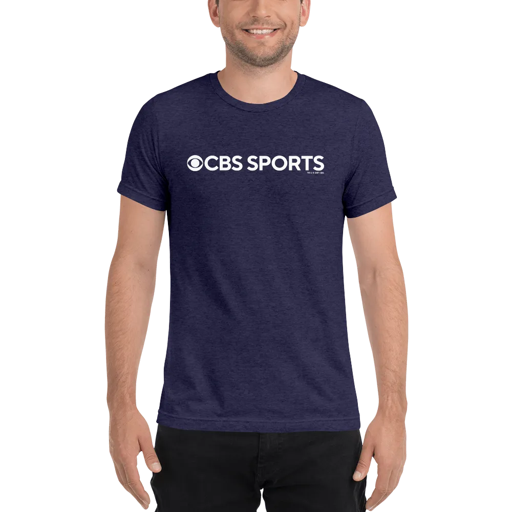 CBS Sports Logo Unisex Tri-Blend T-Shirt