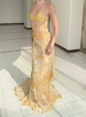 Cha Collective - Delilah Maxi in Gold