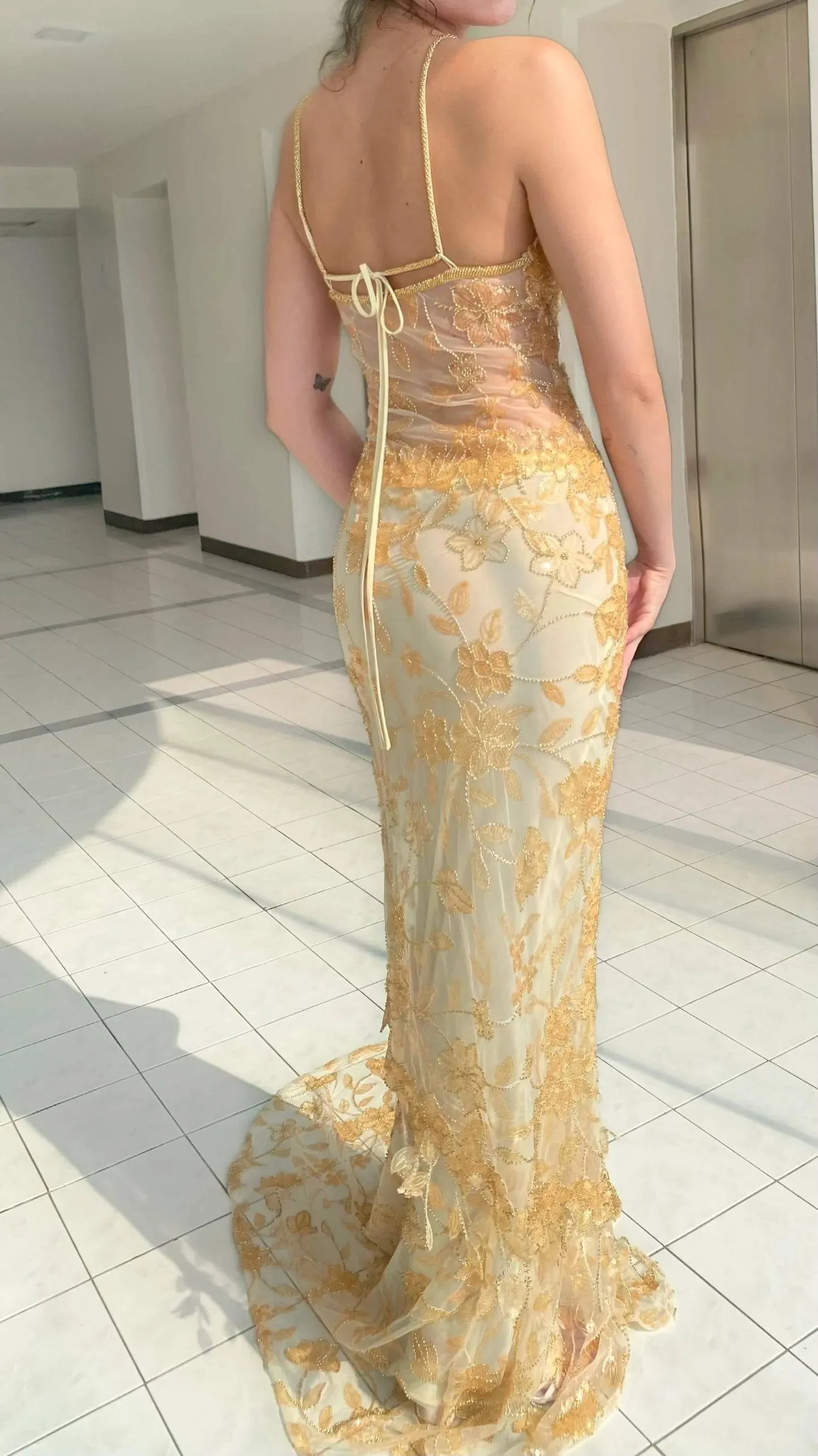 Cha Collective - Delilah Maxi in Gold