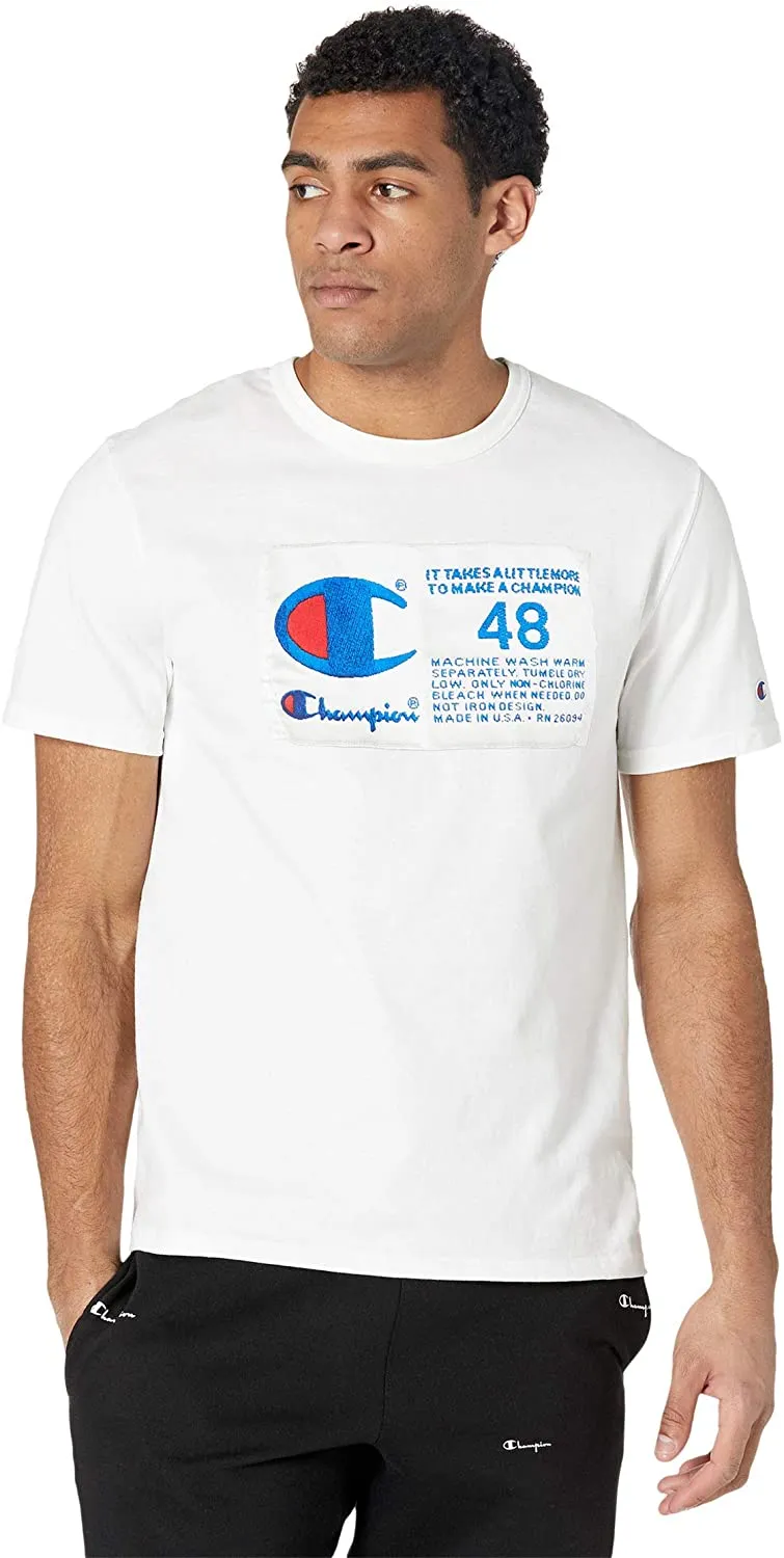 Champion LIFE Men's Life Photo Real Jocktag Heritage T-Shirt
