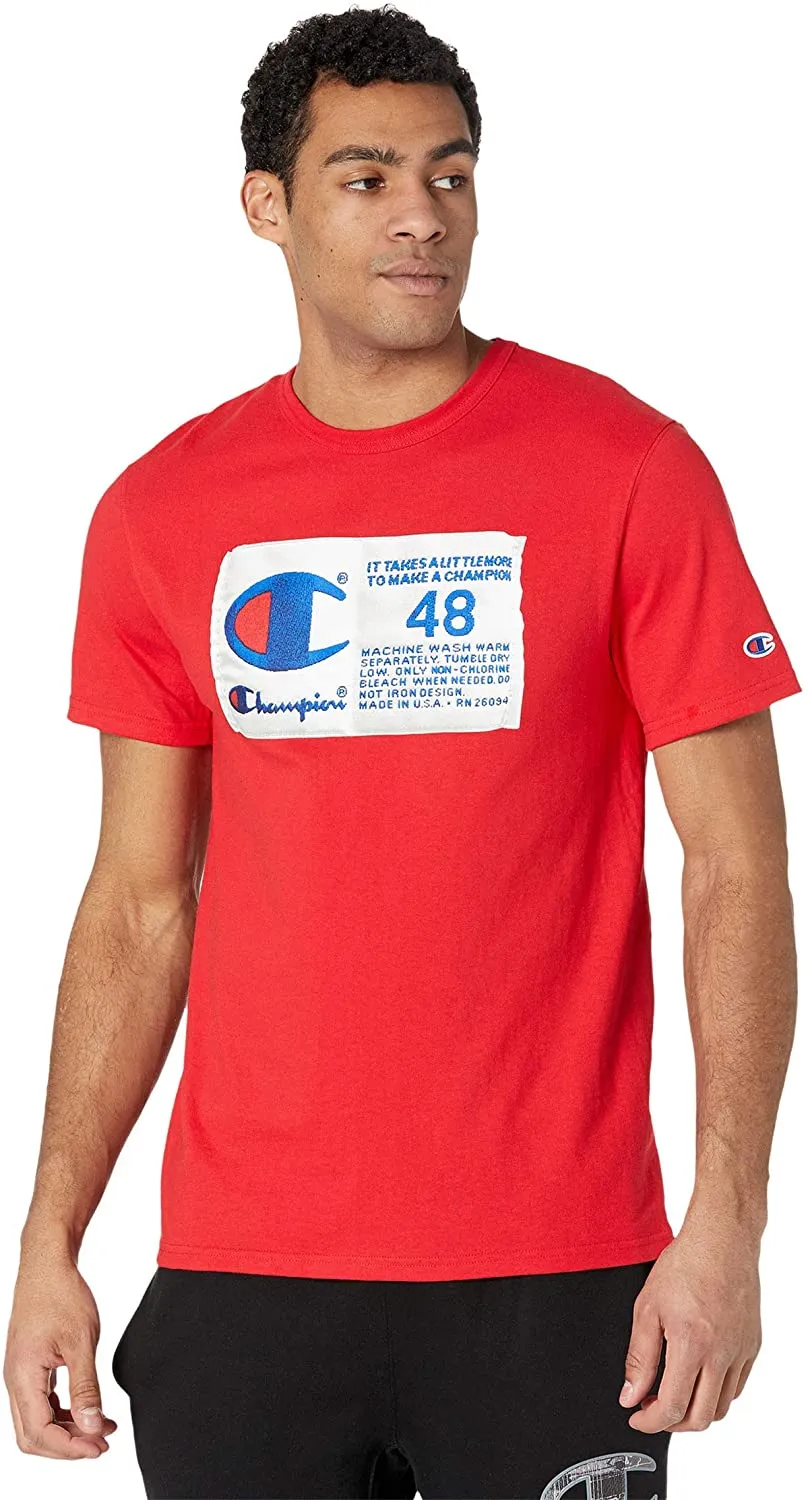Champion LIFE Men's Life Photo Real Jocktag Heritage T-Shirt