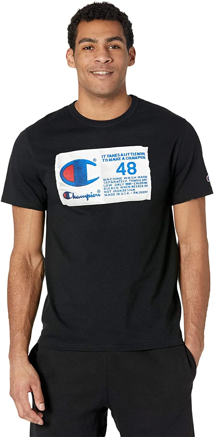 Champion LIFE Men's Life Photo Real Jocktag Heritage T-Shirt