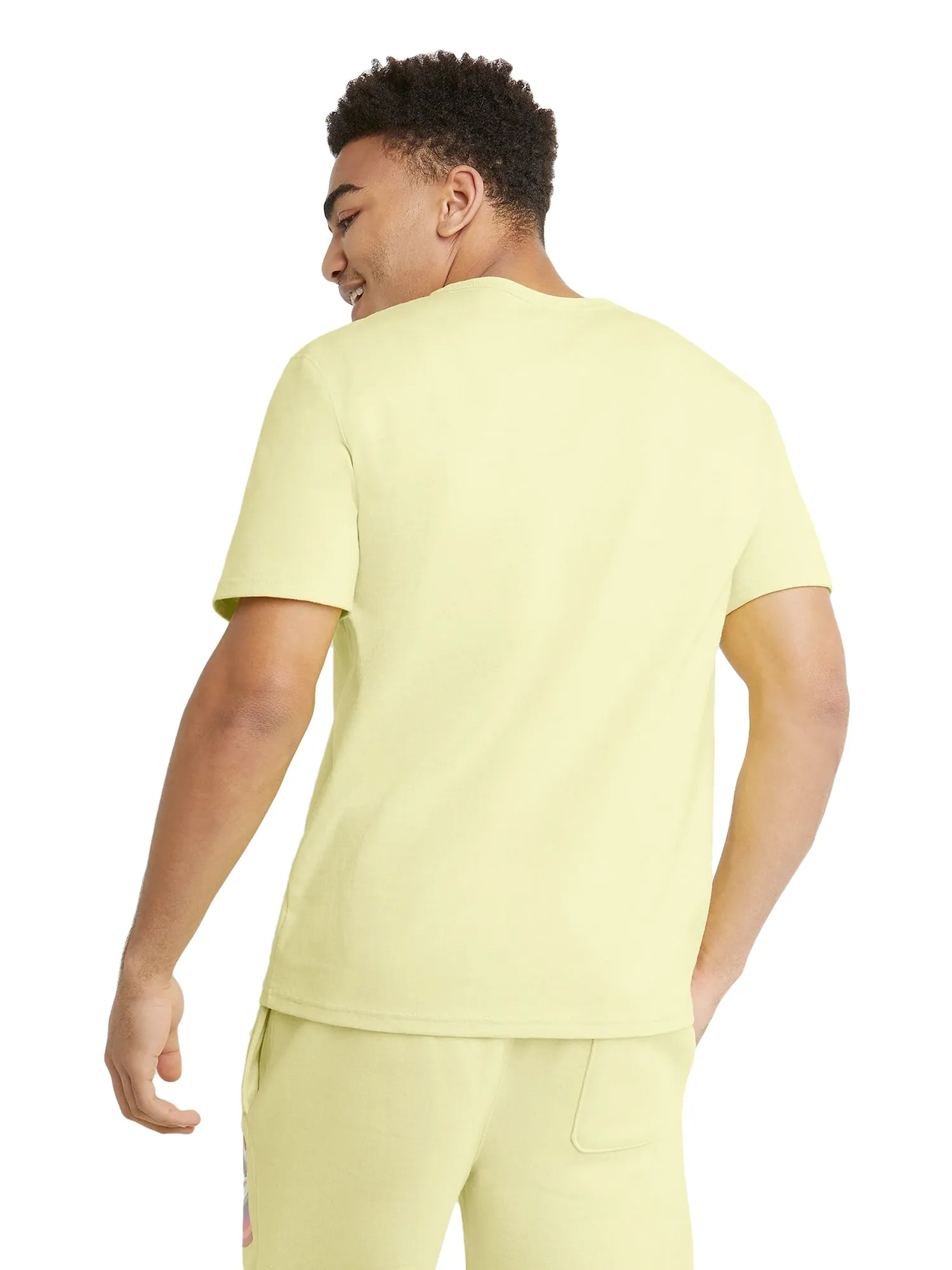 Champion Men's Heritage T-Shirt Puff C Logo
