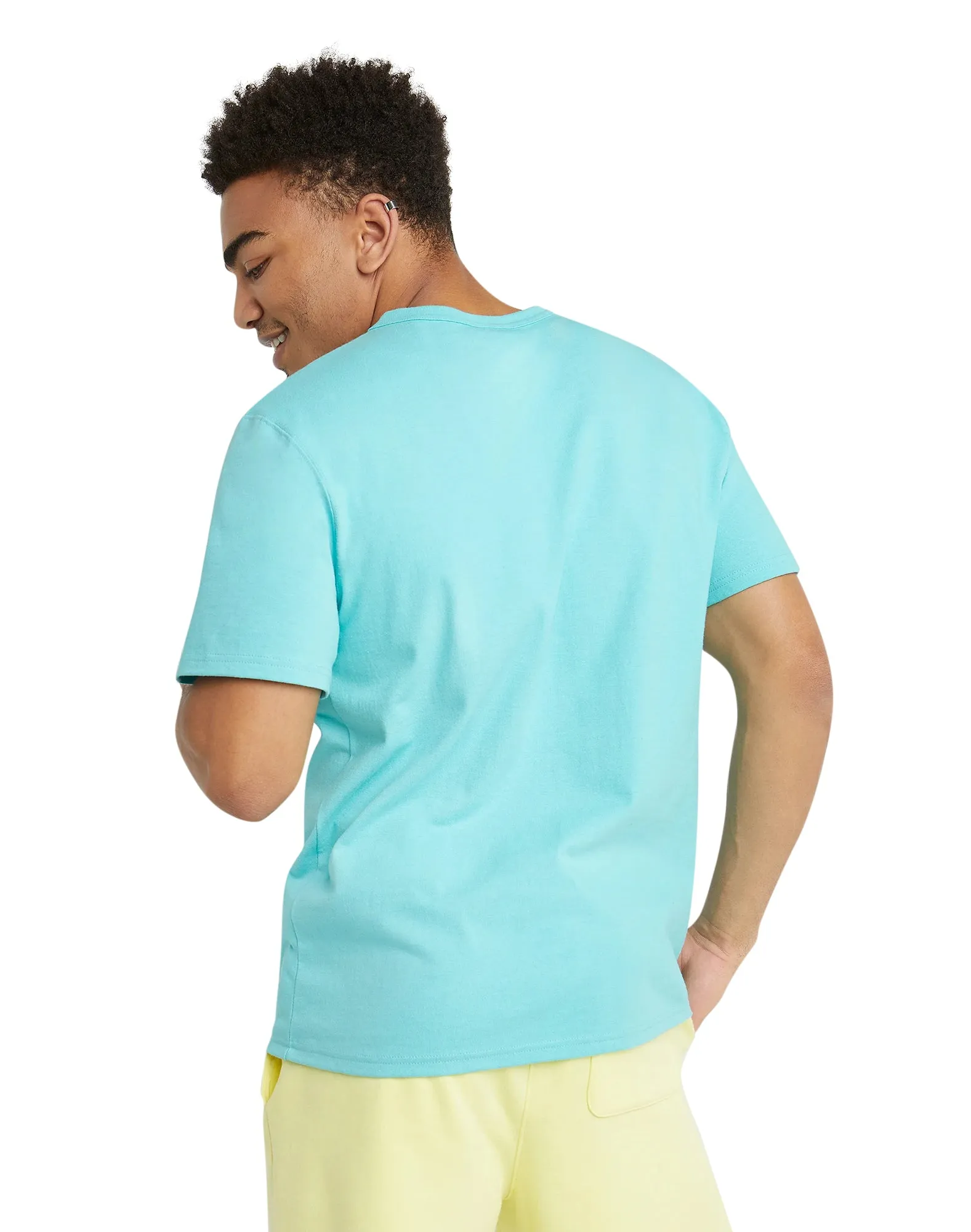 Champion Men's Heritage T-Shirt Puff C Logo