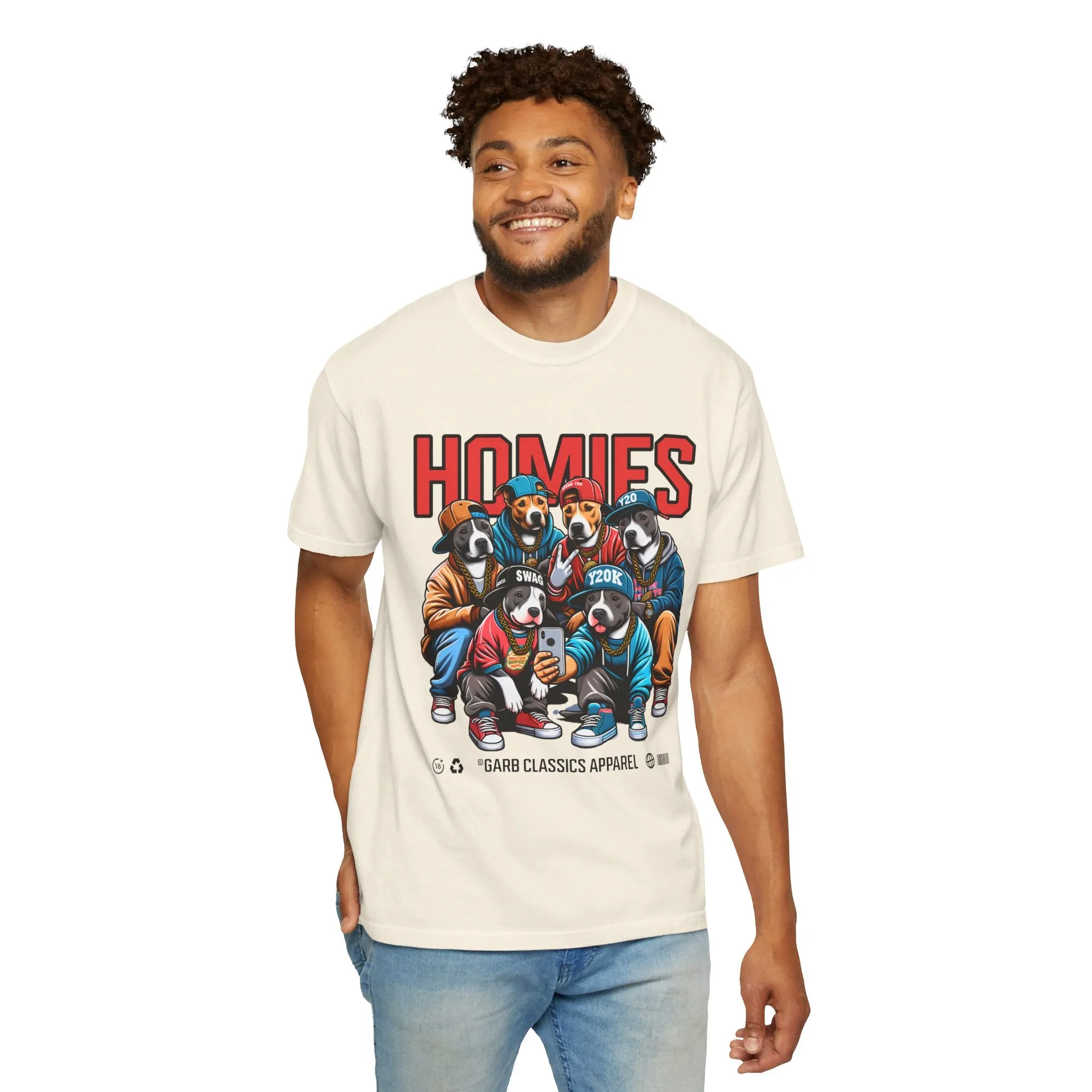 Dog Homies Graphic Tee