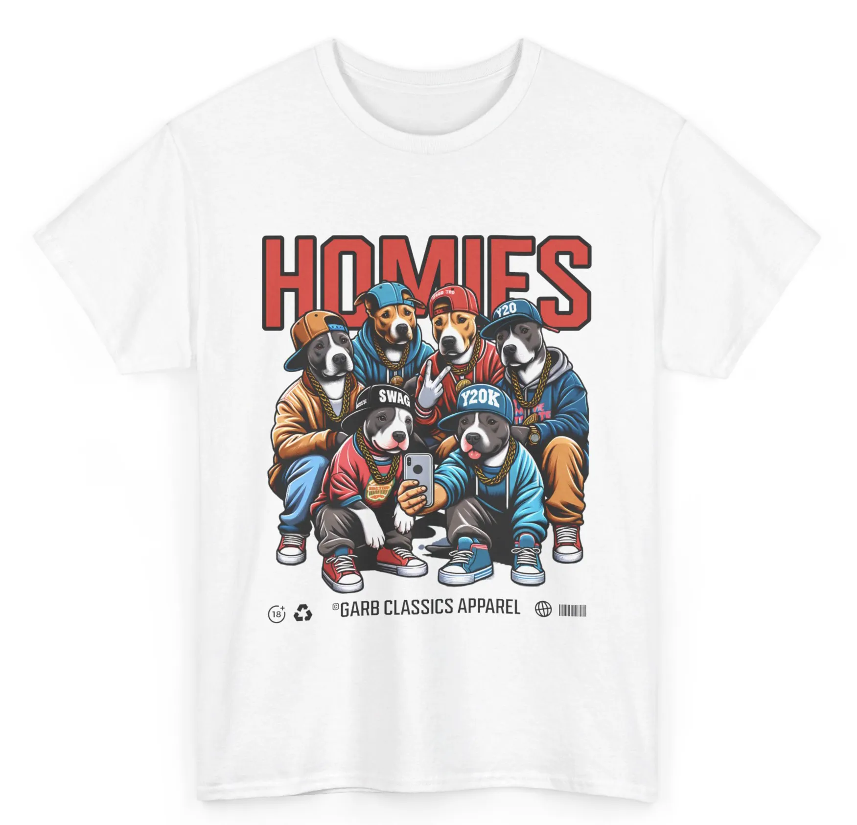 Dog Homies Graphic Tee