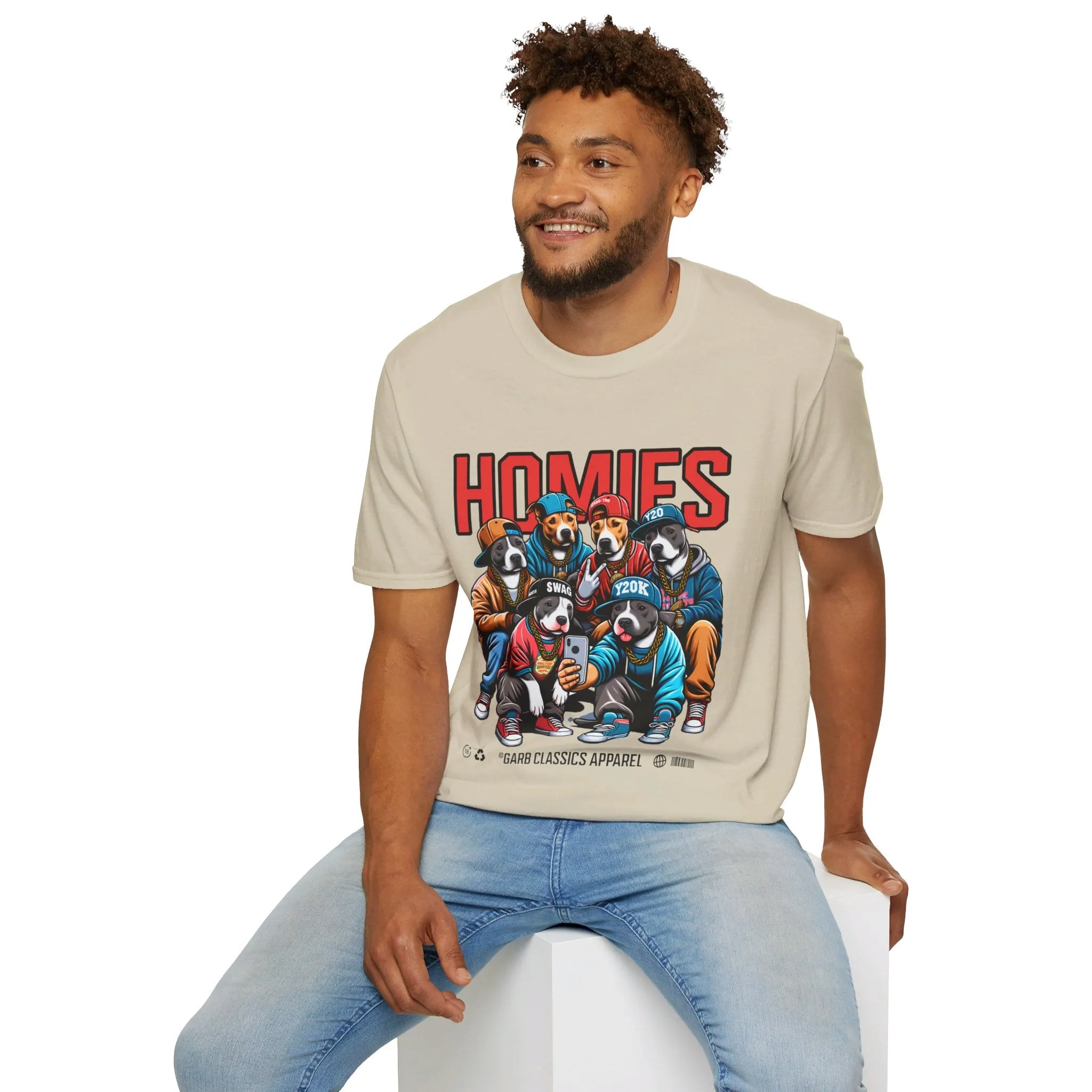 Dog Homies Graphic Tee
