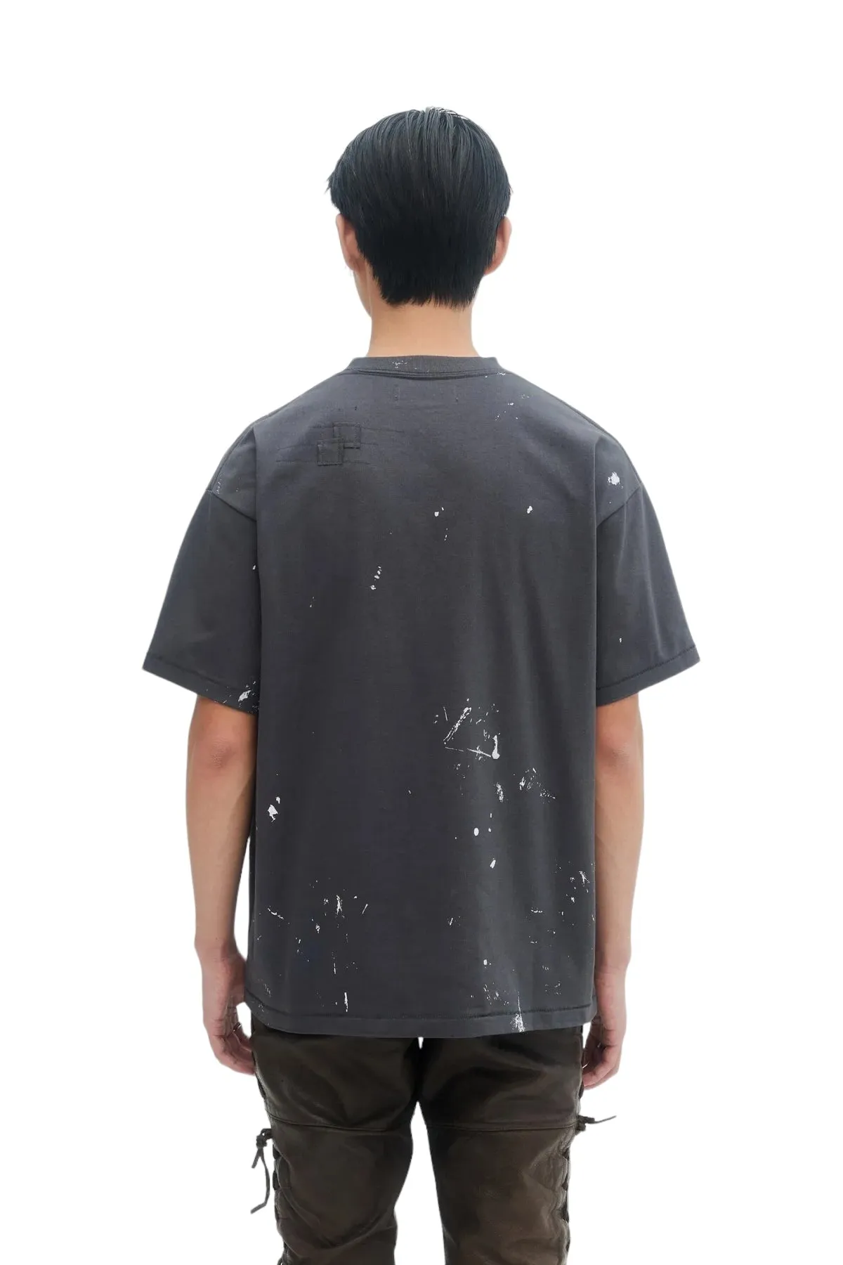 Domrebel Atelier Pocket Tee Coal Paint