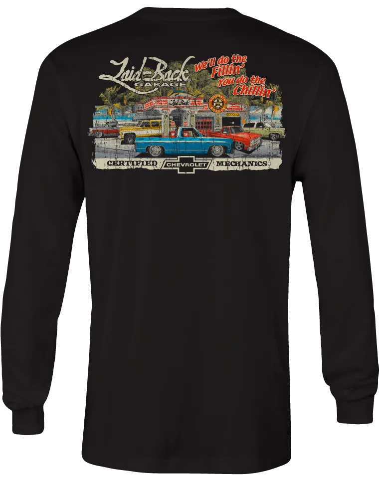 Dream Garage Square Bodies Long Sleeve T-Shirt