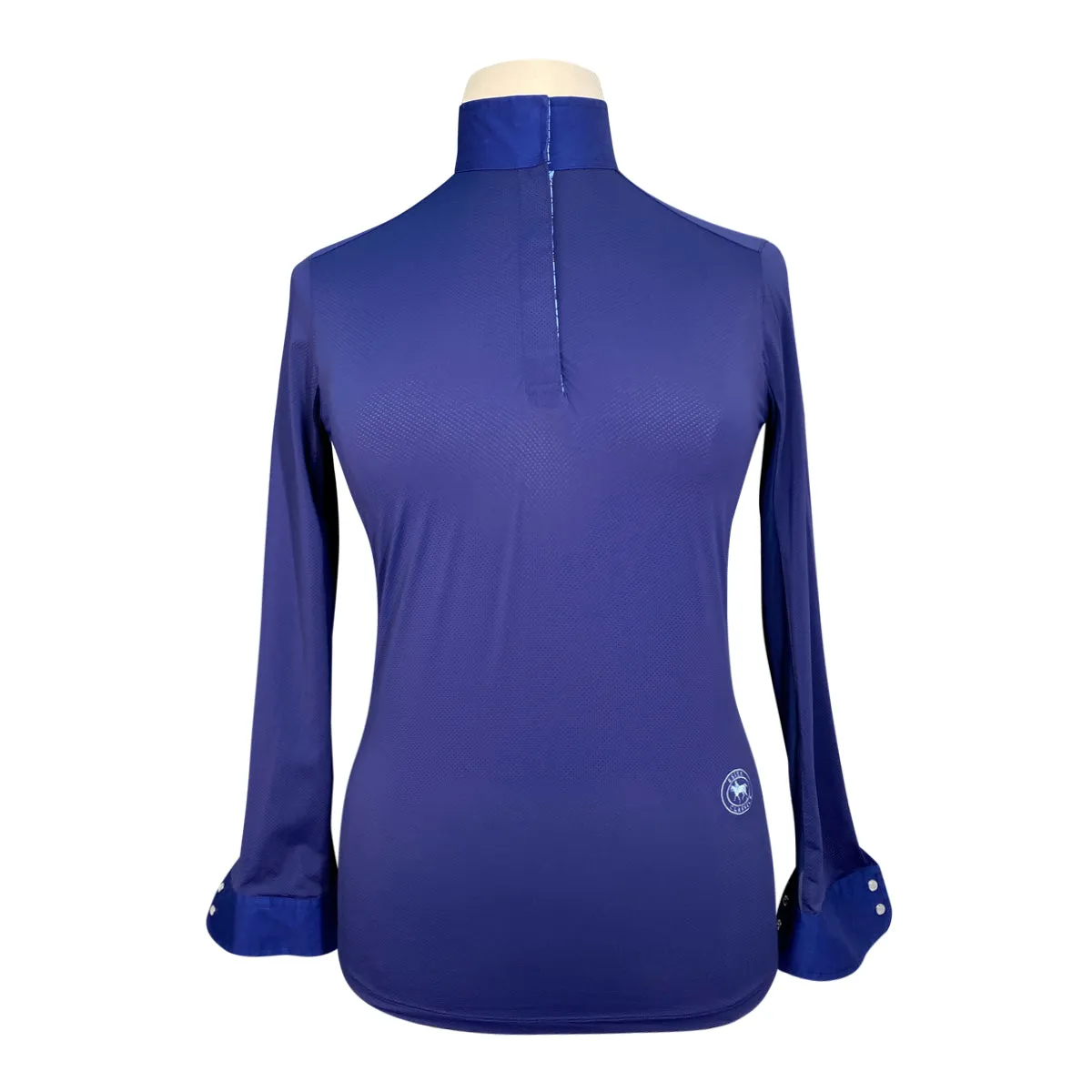 Essex Performance Show Shirt in Navy Queen Bee - Women's Large