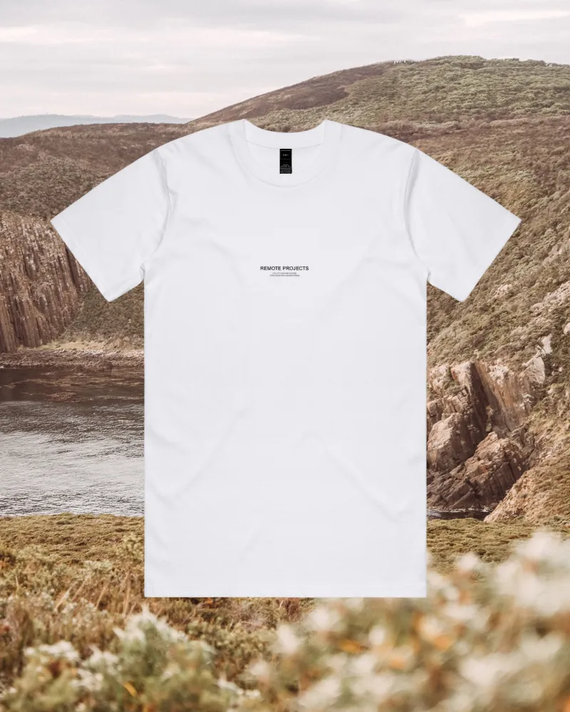 EVERYDAY LOGO TEE WHITE