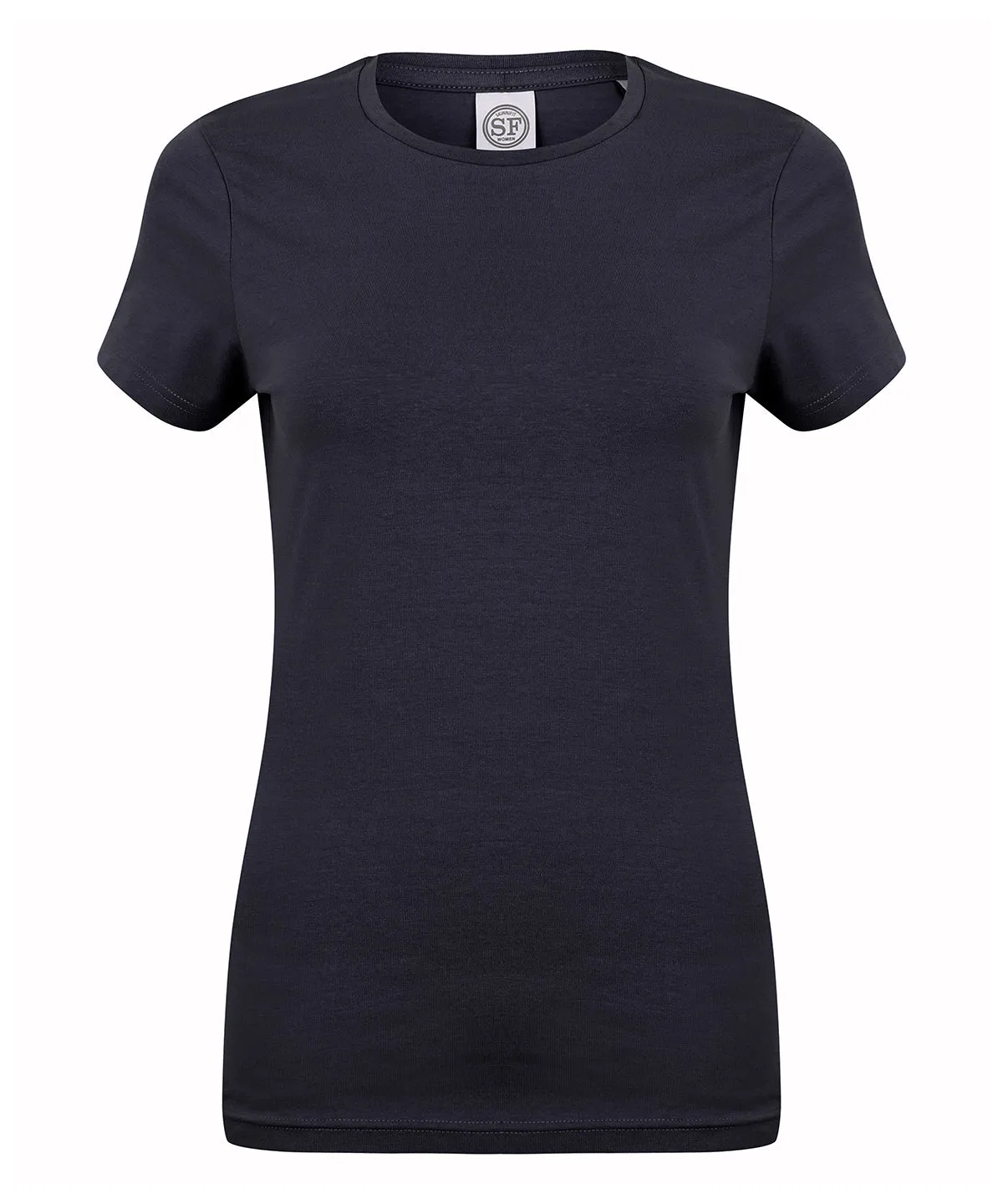 Feel good womens stretch t-shirt | Navy