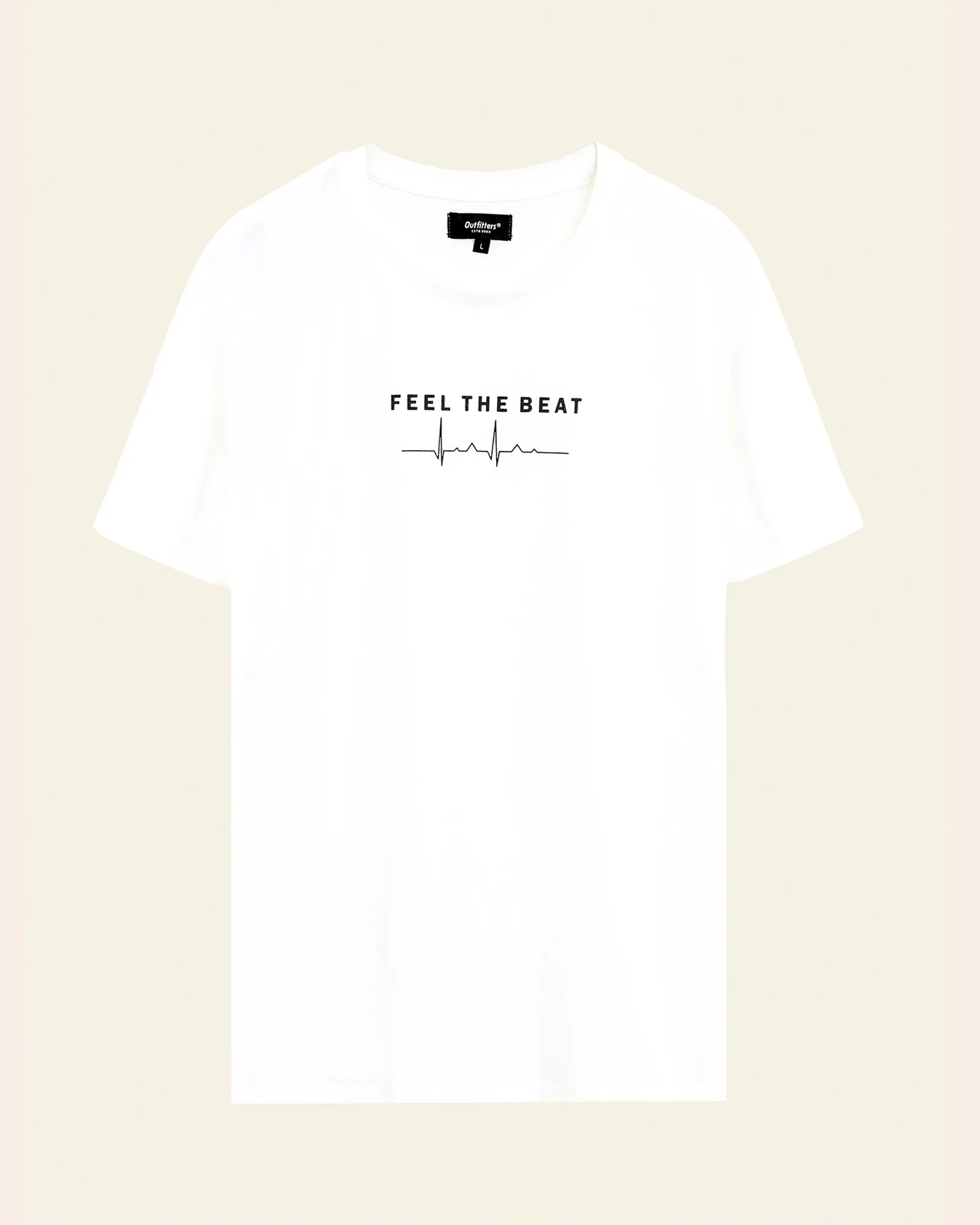 Feel The Beat' Print T-Shirt