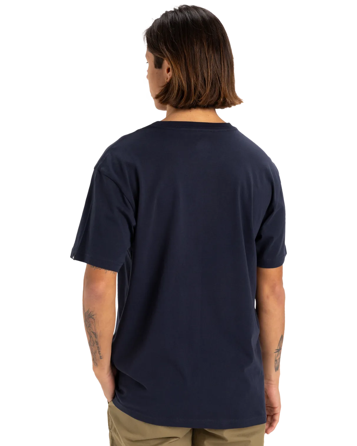 Fineline T-Shirt in Dark Navy