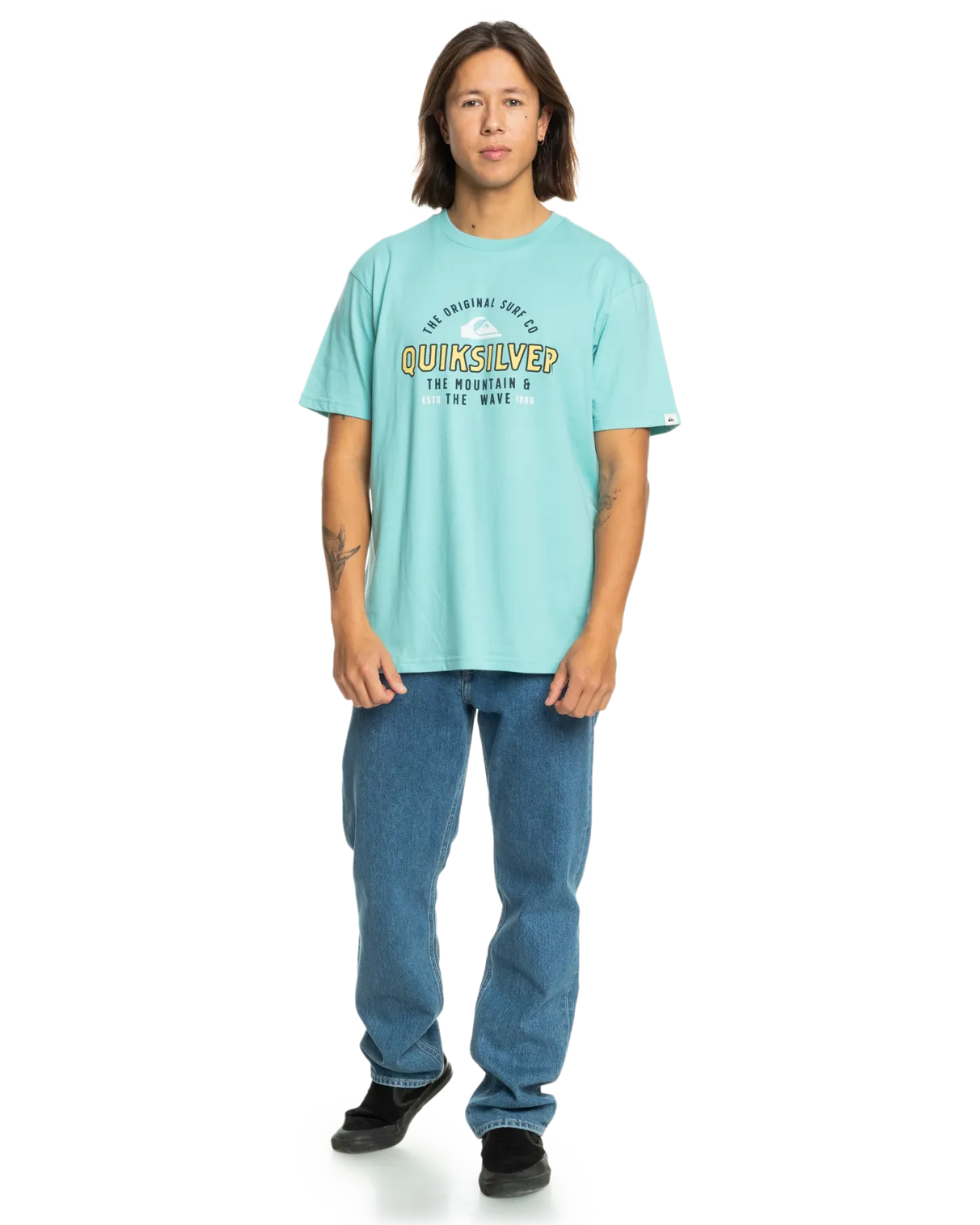 Floating Around T-Shirt in Marine Blue