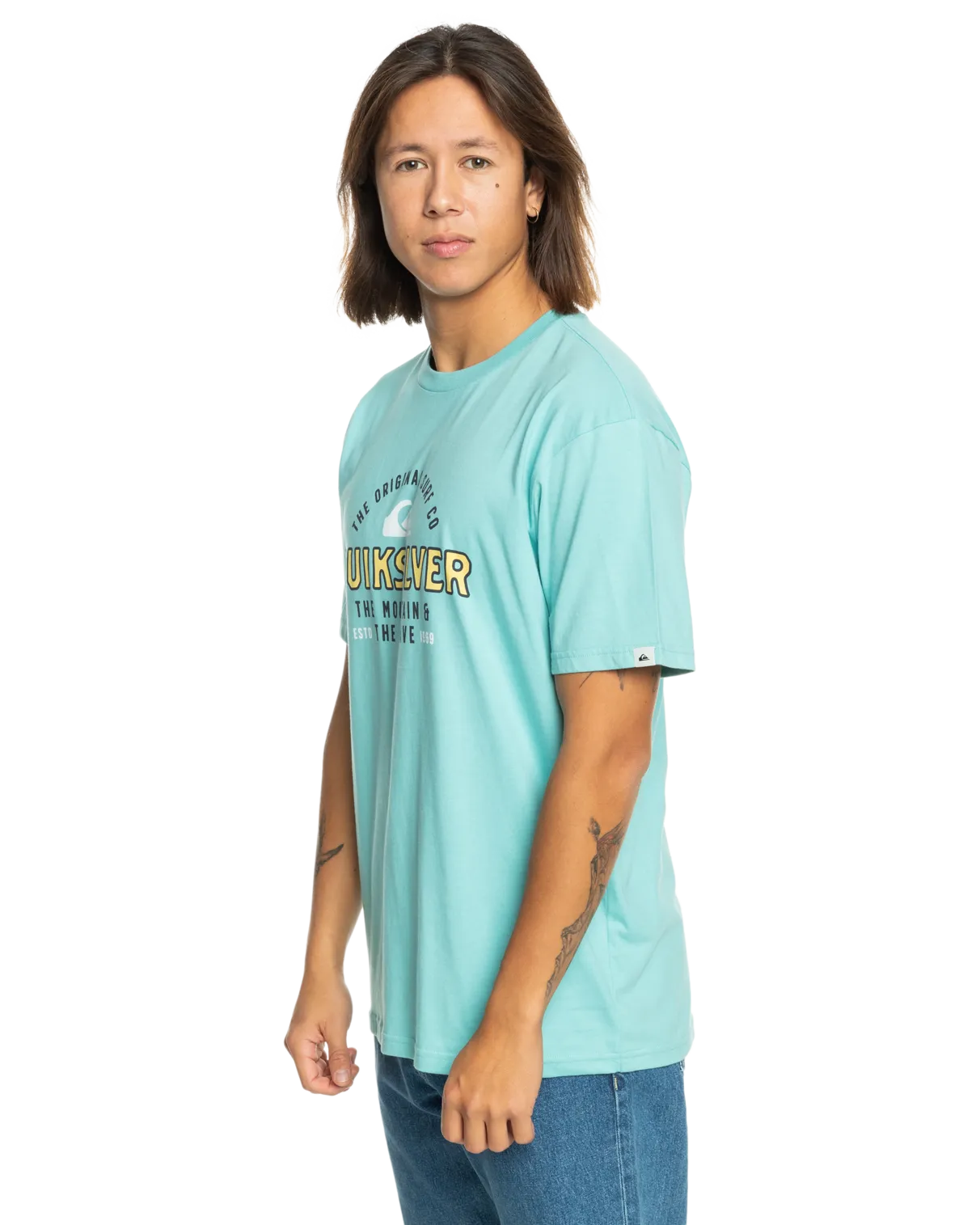 Floating Around T-Shirt in Marine Blue