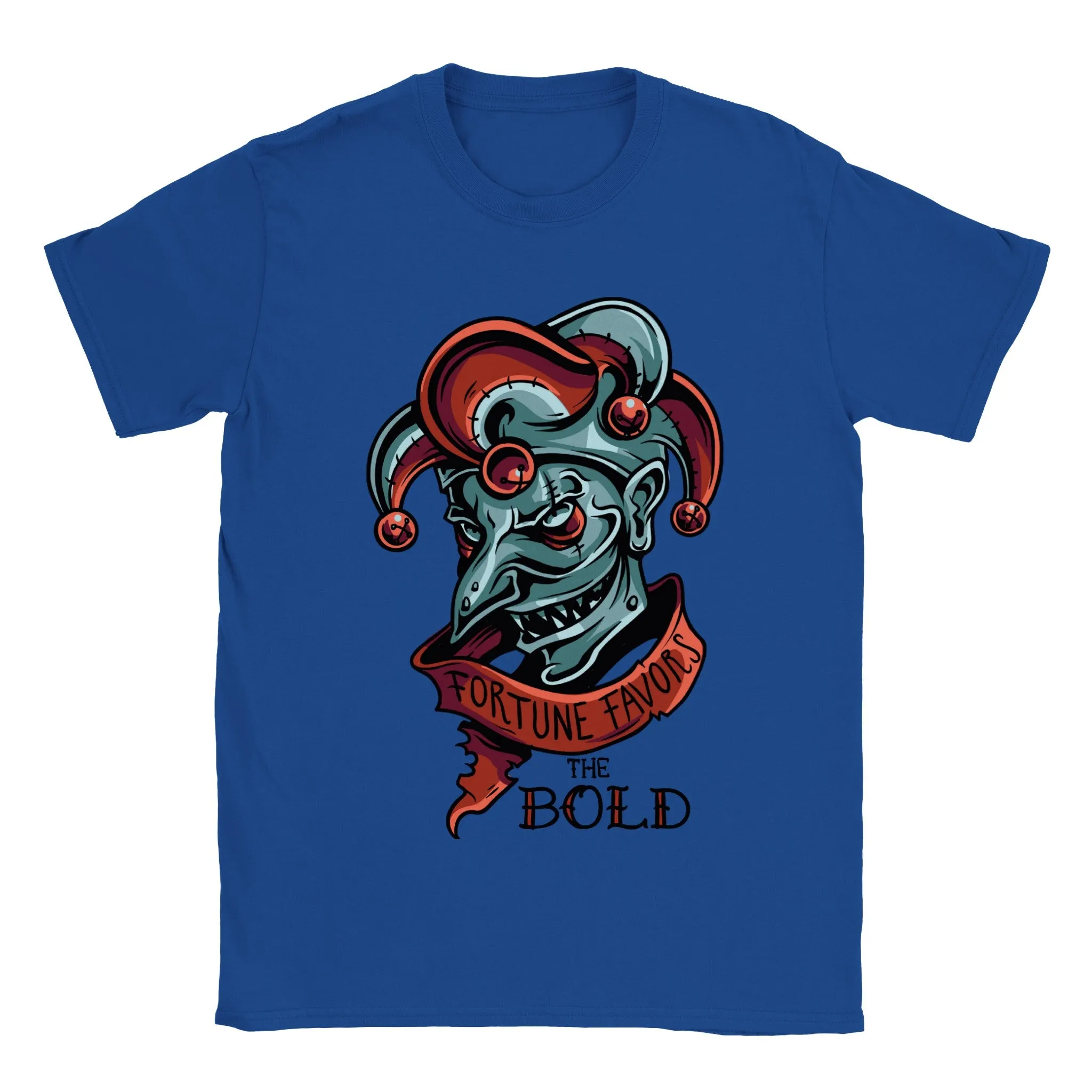 Fortune Favors the Bold - Classic Unisex Crewneck T-shirt