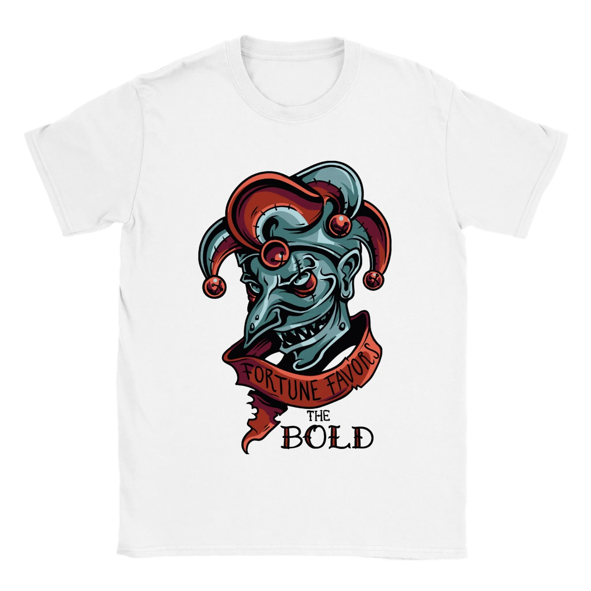 Fortune Favors the Bold - Classic Unisex Crewneck T-shirt