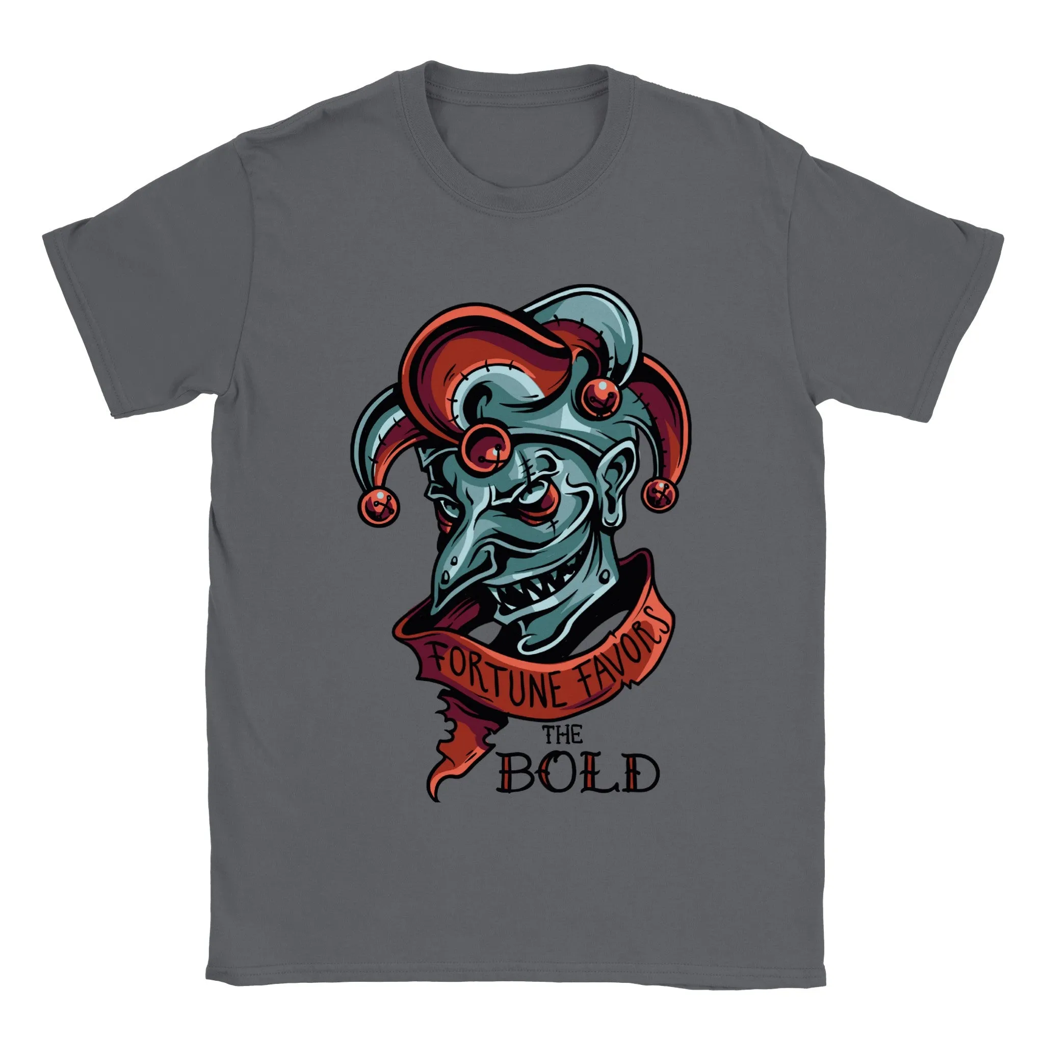 Fortune Favors the Bold - Classic Unisex Crewneck T-shirt